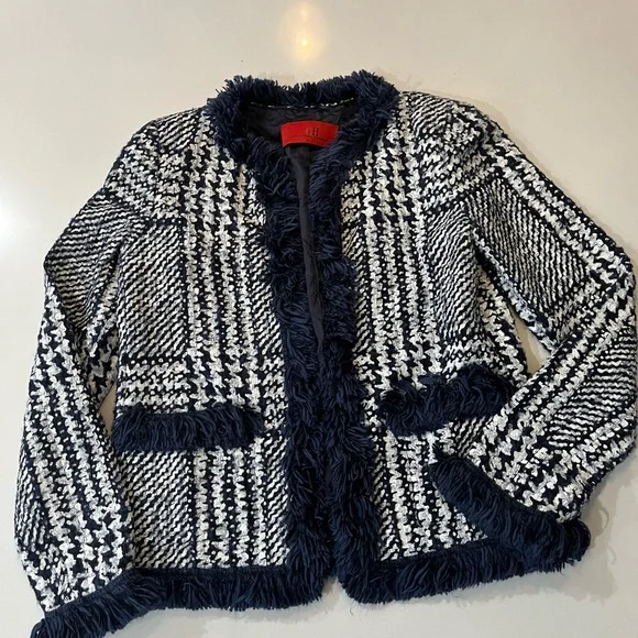 Carolina Herrera Textured Tweed Jacket - Picture 3 of 4